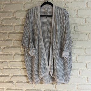 Oversized Chunky 3/4 Sleeve Cardigan